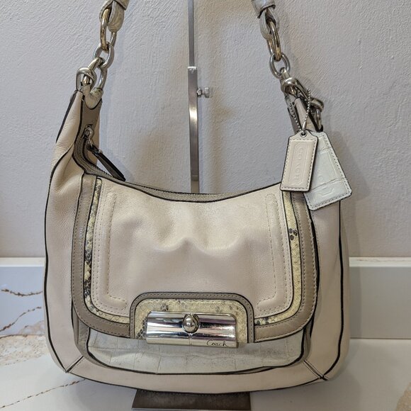 Coach Kristin convertible leather hobo shoulder bag. VGUC! - Picture 1 of 10